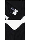 La Maille Pralu Longue Micro Charm Logo Cardigan Black - JACQUEMUS - BALAAN 5