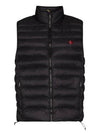 Logo String Padded Vest Black - POLO RALPH LAUREN - BALAAN 1