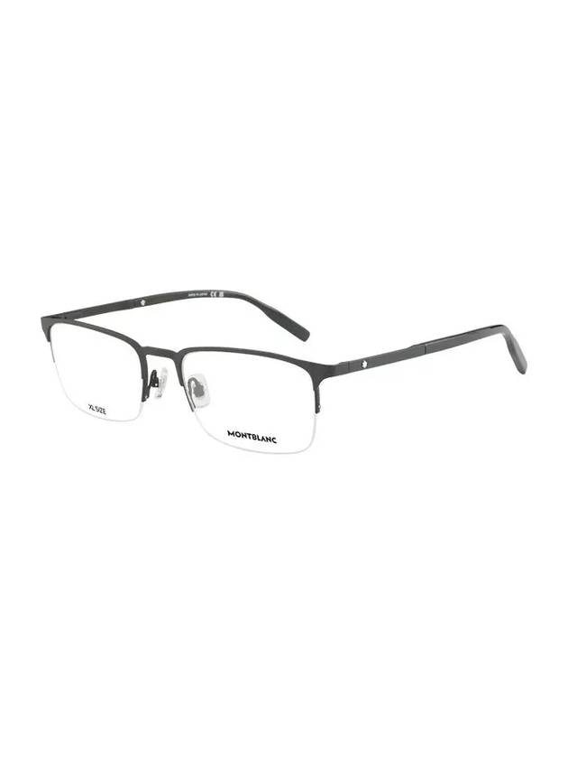 Glasses Frame MB0117OZ 005 Square Metal Men Women Glasses - MONTBLANC - BALAAN 3