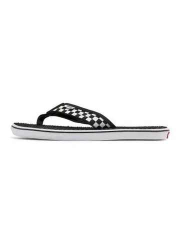 La Costa Slide On Checkerboard Black White VN0A38CUAPK1 - VANS - BALAAN 1