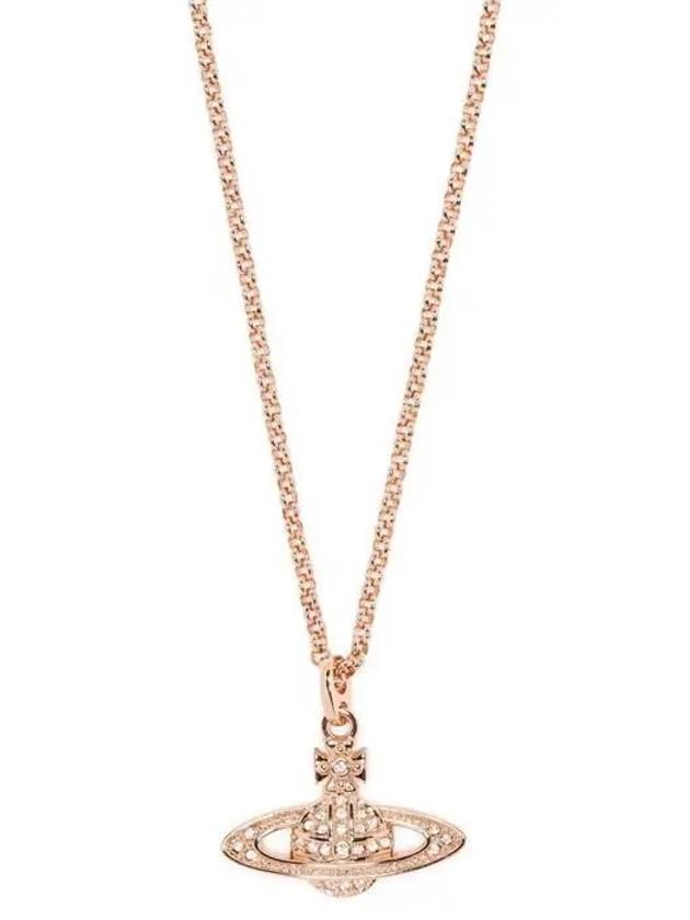 Mini Bas Relief Pendant Necklace Rose Gold - VIVIENNE WESTWOOD - BALAAN 2