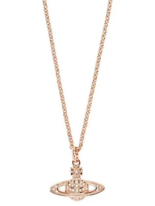 Mini Bas Relief Pendant Necklace Rose Gold - VIVIENNE WESTWOOD - BALAAN 2