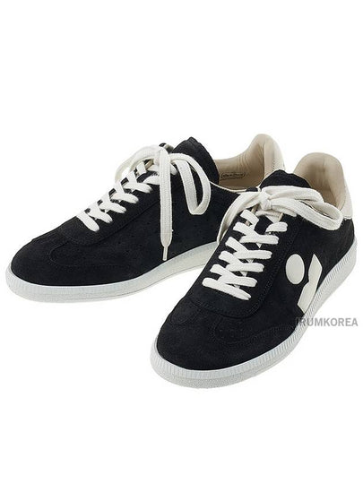 Bryce Suede Low Top Sneakers Black - ISABEL MARANT - BALAAN 2