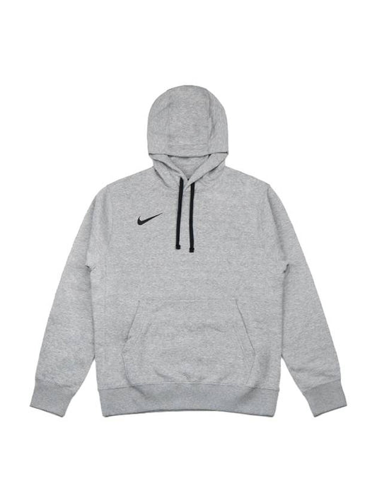 Park Swoosh Fleece Hoodie Grey - NIKE - BALAAN 1