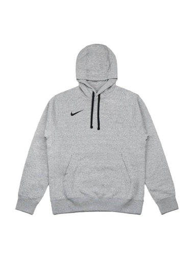 Park Swoosh Fleece Hoodie Grey - NIKE - BALAAN 1