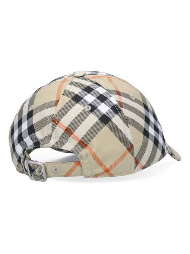 Check Ball Cap Green - BURBERRY - BALAAN 3