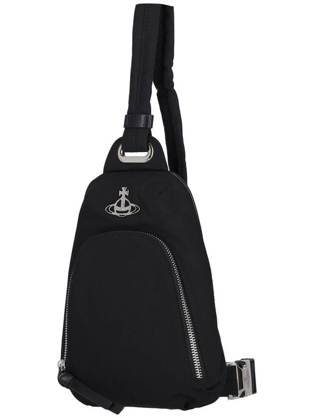 ORB Logo Sling Bag Black - VIVIENNE WESTWOOD - BALAAN 3