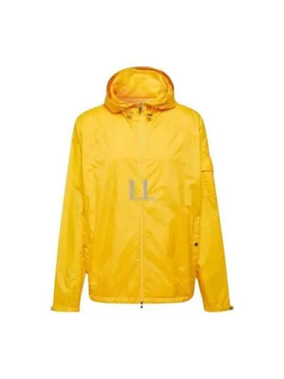 Etiache Rain Hooded Zip Up Yellow - MONCLER - BALAAN 2