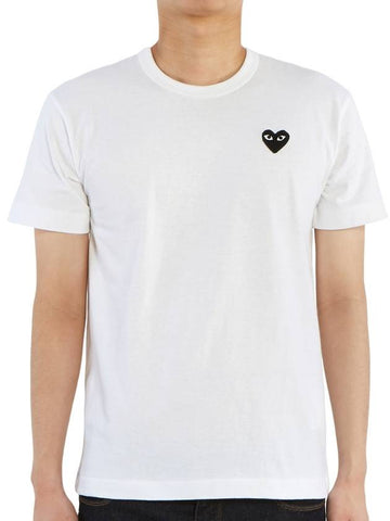 Comme des Garçons Black Wappen Men's Short Sleeve T-Shirt AZ T064 051 2 - COMME DES GARCONS PLAY - BALAAN 1