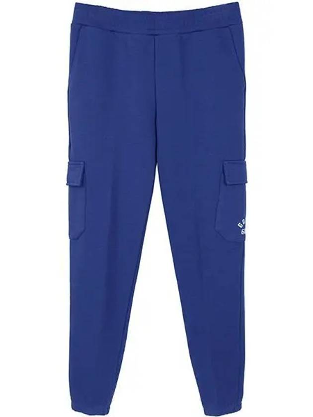 Kids Training Cargo Jogging Pants Blue - GOLDEN GOOSE - BALAAN 2