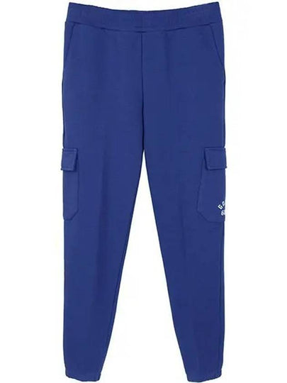 Kids Training Cargo Jogging Pants Blue - GOLDEN GOOSE - BALAAN 2