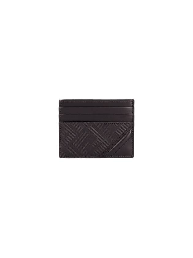 Shadow Diagonal Card Wallet Black - FENDI - BALAAN 2