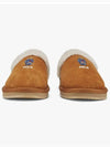 Kayleigh Scuff Bear Suede Mule Brown - POLO RALPH LAUREN - BALAAN 4