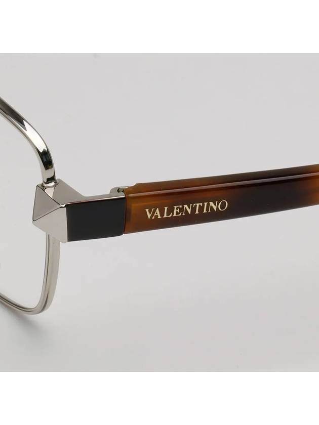 Glasses Frame V2124 721 Square Metal Frame Classic - VALENTINO - BALAAN 5