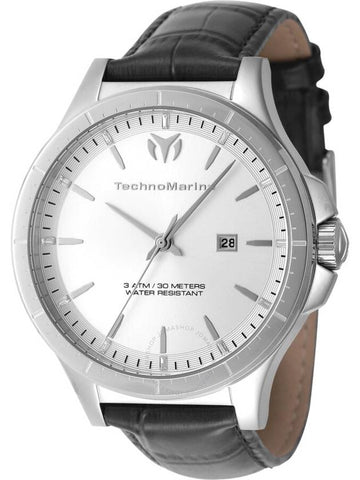 Technomarine MoonSun Date Quartz Silver Dial Men's Watch TM-822010 - TECHNOMARINE - BALAAN 1