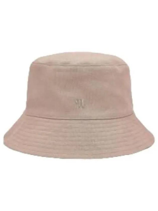 Nanushka Karen Cotton Canvas Bucket Hat Nut - NANUSHKA - BALAAN 1