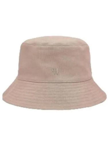 Nanushka Karen Cotton Canvas Bucket Hat Nut - NANUSHKA - BALAAN 1