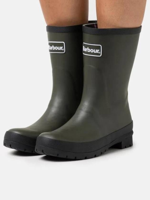 Banbury Wellington Rain Boots Olive - BARBOUR - BALAAN 2