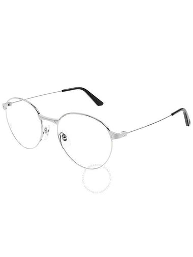 Cartier Santos De Cartier Demo Round Titanium Men's Eyeglasses CT0405O 002 52 - CARTIER - BALAAN 1