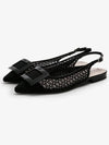 Gommettine Net Slingback Ballet Flats Black - ROGER VIVIER - BALAAN 3