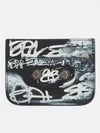 Le Cagole Graffiti Card Wallet Black - BALENCIAGA - BALAAN 2