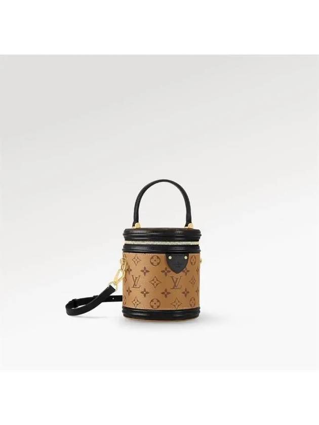 Cannes Monogram Reverse Canvas Pouch Bag Brown - LOUIS VUITTON - BALAAN 4