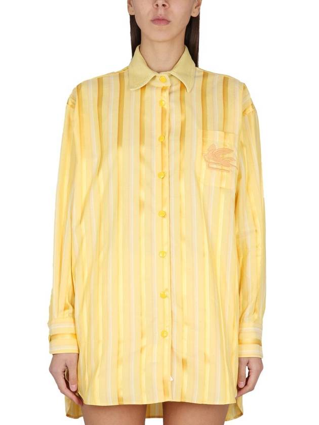 N30 Women's Dress STRIPED SHIRT DRESS - ETRO - BALAAN 2