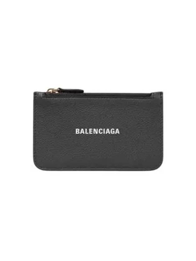 Cash Large Long Coin Card Wallet Black - BALENCIAGA - BALAAN 3