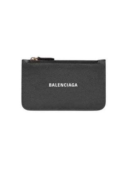 Cash Large Long Coin Card Wallet Black - BALENCIAGA - BALAAN 2