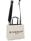 Canvas Tote Bag Beige - GIVENCHY - BALAAN 5