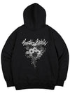 Movement Flower Ash Gray Hoodie Black - MONSTER REPUBLIC - BALAAN 2