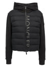 Women s hooded zip up padded black - MONCLER - BALAAN 1