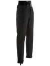 Classic Wool Straight Pants Grey - BRUNELLO CUCINELLI - BALAAN 5