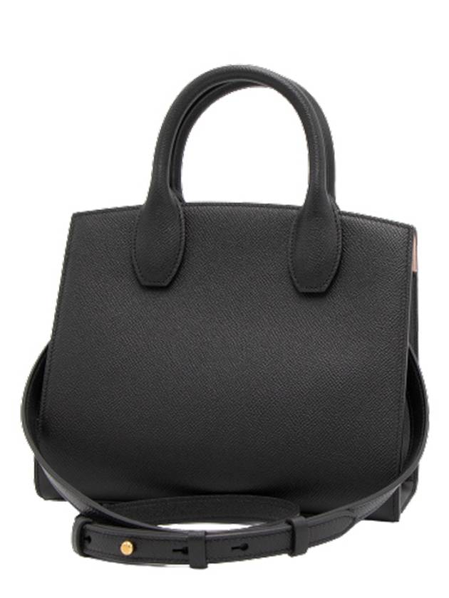 Gancini Studio Box Tote Bag Black Bonbon - SALVATORE FERRAGAMO - BALAAN 4