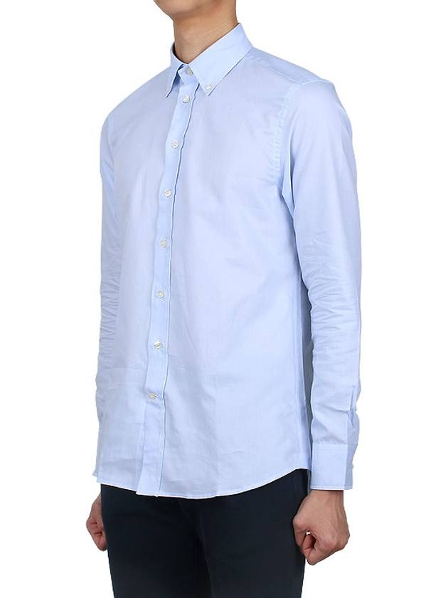 symbol long sleeve shirt sky blue - ETRO - 5