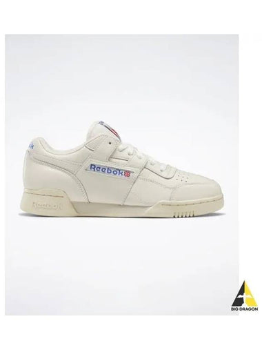 Workout Plus Vintage Low Top Sneakers Cream - REEBOK - BALAAN 1