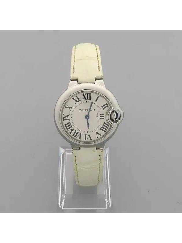 W6920086 BALLON BLEU 33MM Quartz Leather Band Women s Watch - CARTIER - BALAAN 5