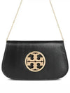 Reva Leather Cross Bag Black - TORY BURCH - BALAAN 2