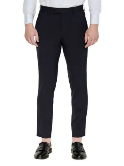 Men's Tapered Slim Fit Slacks Navy - HUGO BOSS - BALAAN 2