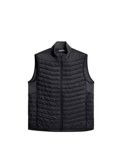 Men's Holden Quilt Hybrid Vest Black - J.LINDEBERG - BALAAN 2