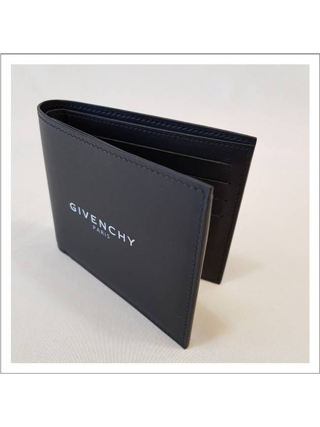 signature logo bifold wallet black - GIVENCHY - BALAAN.