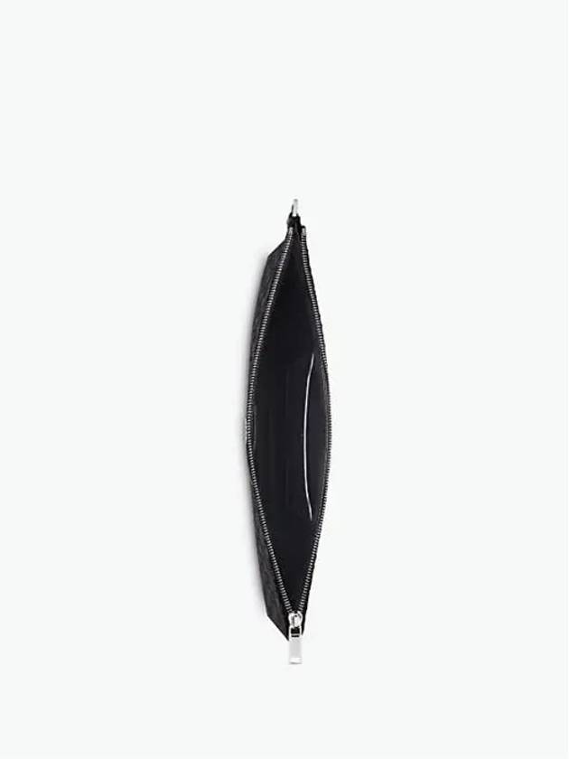 A4 Oblique Jacquard Clutch Bag Black - DIOR - BALAAN 4