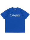 SQUARE P LOGO T SHIRTS OCEAN BLUE - POLYGRAM - BALAAN 4