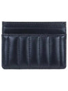 Lola Quilted Card Wallet Black - BURBERRY - BALAAN 4