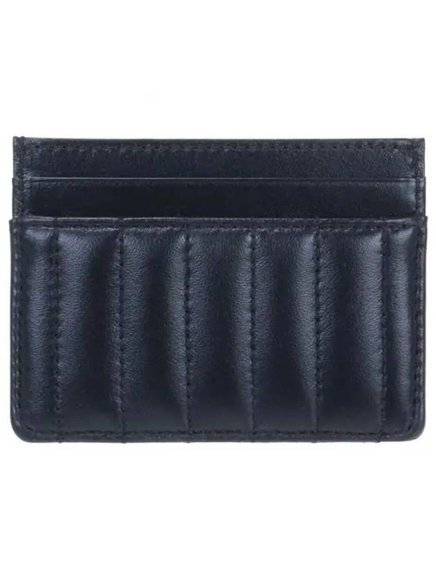 Lola Quilted Card Wallet Black - BURBERRY - BALAAN 4