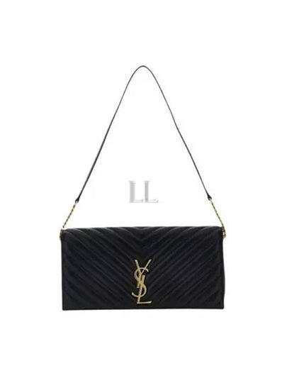 Kate 99 Chain Quilted Lambskin Shoulder Bag Black - SAINT LAURENT - BALAAN 2