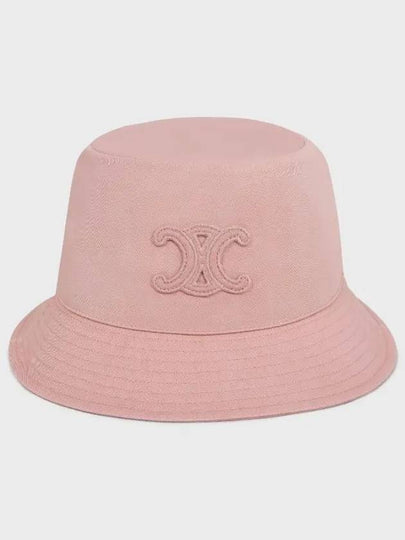 Triomphe Gabardine Cotton Bucket Hat Vintage Pink - CELINE - BALAAN 2