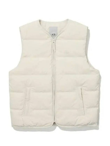 K2 BOOST Women s Tripper U neck down vest OATMEAL - KATE - BALAAN 1