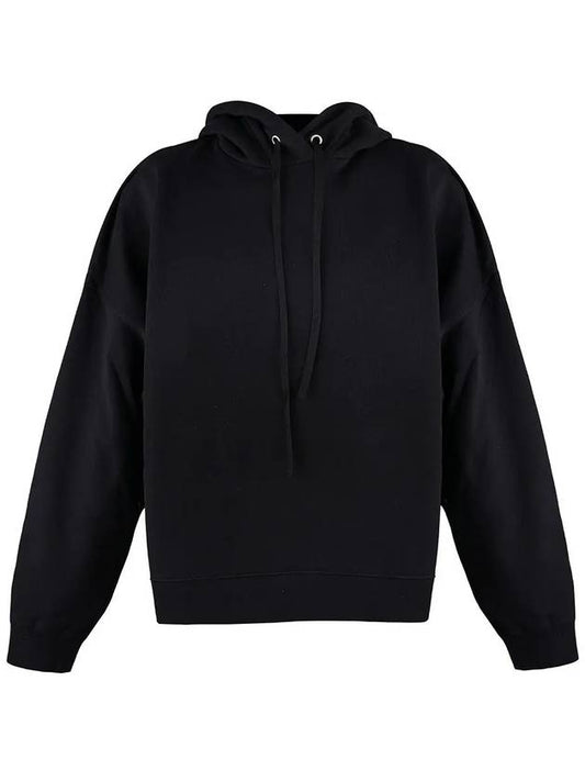 Lettering Printing Back Cotton Hoodie Black - MAISON MARGIELA - BALAAN 2