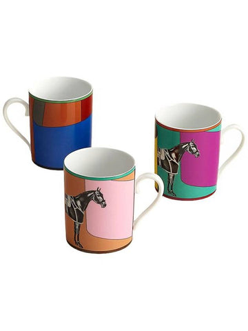 La Serpentine Mug Set of 3 P052005P - HERMES - BALAAN 1